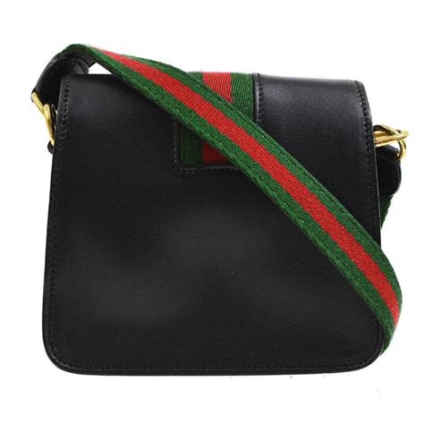 gucci sling bag girl|Gucci crossbody with striped strap.